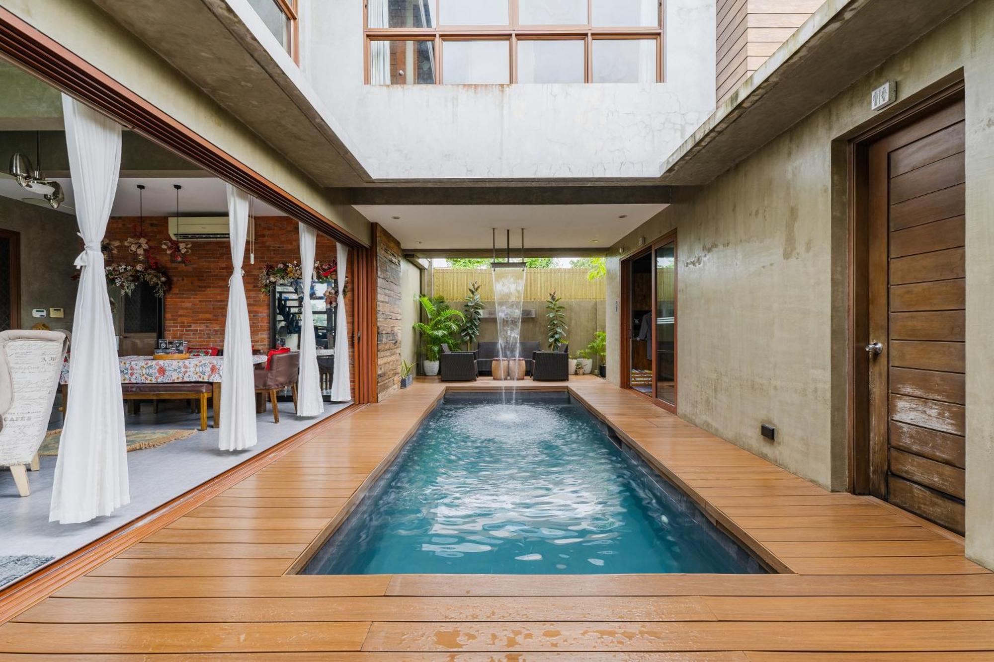Isla Villa 1 Amazing Waterfall Pool House Near Beach, Bars & Restaurants Isla de Mactán Exterior foto